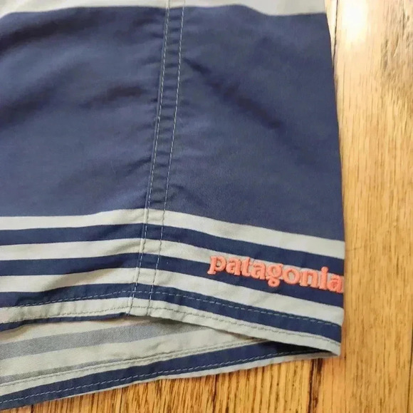 Patagonia Board Shorts Men’s 38 Wavefarer Coastal Surf Pool Ocean Swimming Trunk - Picture 2 of 7